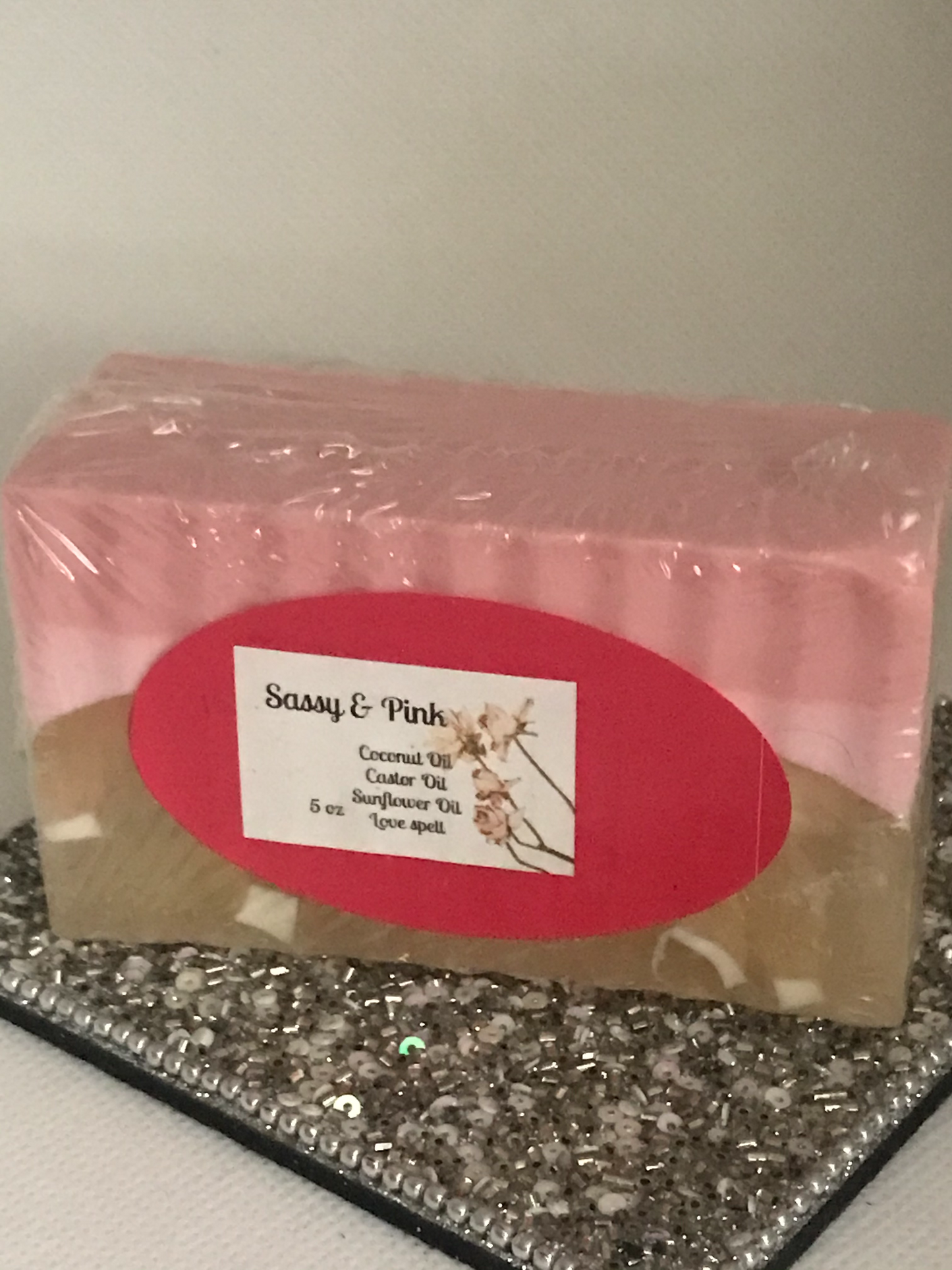 Love spell multi layer Honey & goatmilk Soap 5 OZ,