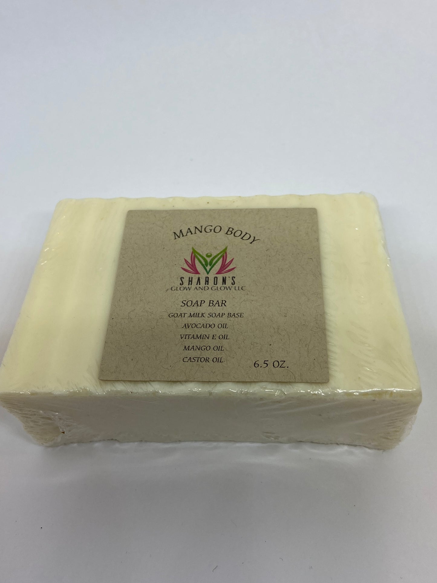 Mango body soap bar