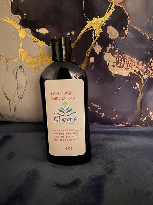 Lavender shower gel