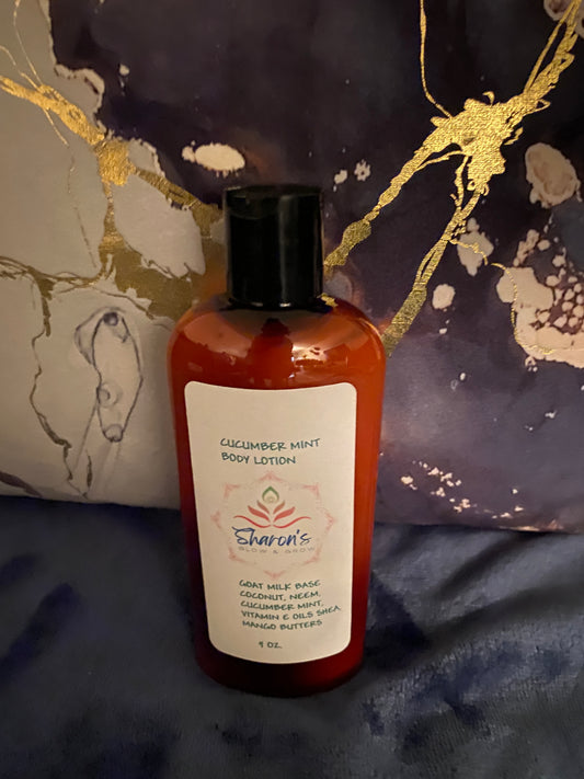 Cucumber mint body lotion