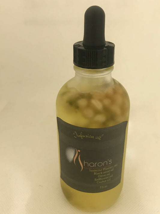 JASMINE FLOWER INFUSION OIL 9 oz.