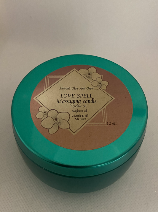 Love Spell Massaging Candle