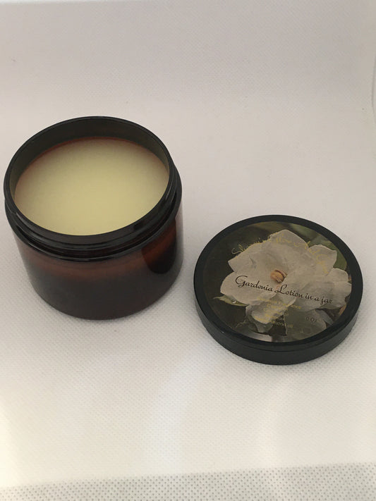 Gardenia lotion in a jar 6 oz