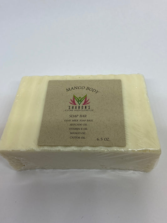 Mango body soap bar
